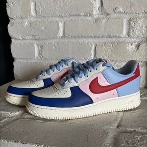 Nike Air Force 1 Multicolor Sneakers custom men’s size 8